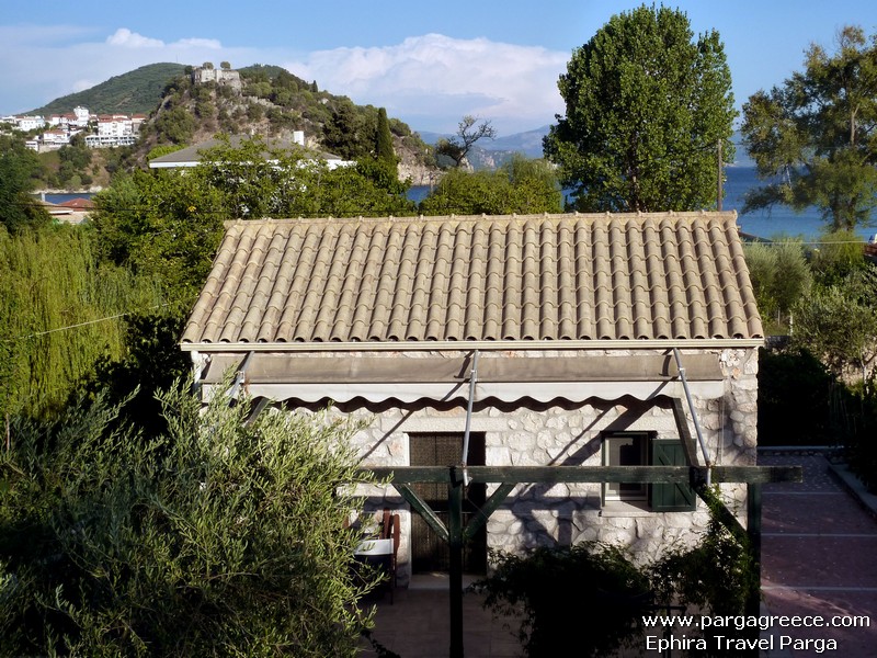 The Villa close to Valtos beach with sea views from the upper floor