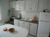 The kitchen pf pone of the apartments with sea views
