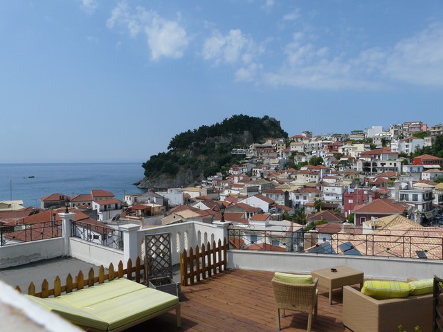 Sea views from the Suite of the Hotel 