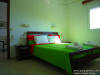 Bedroom with double bed of the one bedroom apartment for a family X 4 persons