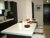 Luxurious kitchen with dining table of Sokolata Apartment