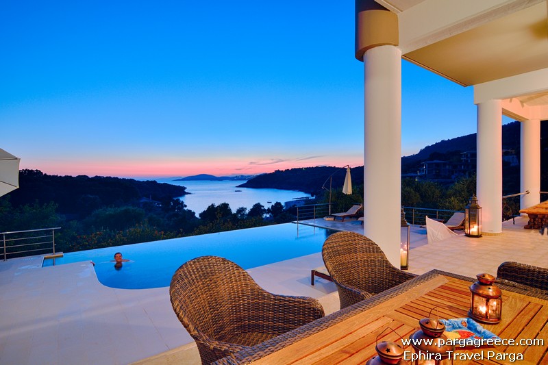 Villa in Agia paraskevi in Syvota,with private swimming pool.Sea views 100 meters from Agia Paraskevi beach