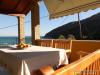 Sea views form the large balcony/veranda of the Top Deluxe apartment X 5 persons